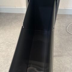 ライクイット (like-it) キッチン収納 3段 幅14x奥46.5x高82cm オールブラック　※その他や数出品！の画像