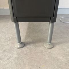 ライクイット (like-it) キッチン収納 3段 幅14x奥46.5x高82cm オールブラック　※その他や数出品！の画像