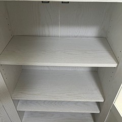 ニトリ　食器棚　マーレ　上下セットの画像