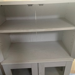 ニトリ　食器棚　マーレ　上下セットの画像