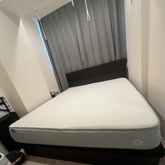 定価35万_解体後お渡し可能_Serta Hollywood_跳ね上げ式クイーンベッドのフレームの画像