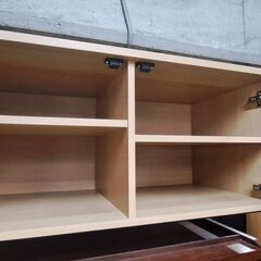 【リサイクルショップどりーむ天保山店】NO.3747　棚　扉付き　写真参照🎵　オススメ🎵の画像