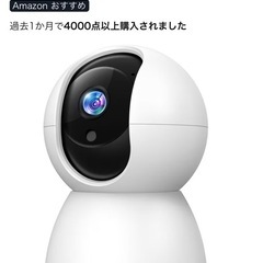 見守りカメラ フルHD 300万画素の画像