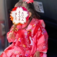 七五三 女の子 着物セット の画像