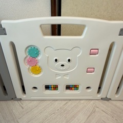 【美品】折りたためるベビーサークル の画像