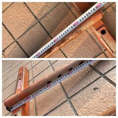 【売切御免】791 鳥取県発 デプスビーム 部品 取付部(約)43㎜ 丸軸 トラクター パーツ 広島 岡山 島根 兵庫 あぐり家鳥取中央店の画像