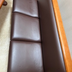 取りに来てくださる方に　三人がけ　椅子の画像