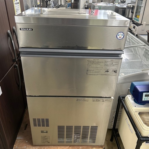 6947【程度良好】2023年製 業務用製氷機 バーチカルタイプ 95kg FIC-A95KV3 フクシマガリレイ 福島工業 キューブアイスメーカー