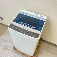 中古家電セット( 冷蔵庫 SHARP 137L 2019年製 SJ-D14E-N 洗濯機 Haier 5.5kg 2019年製 JW-C55A)の画像