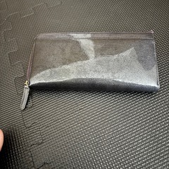 marie claire マリクレール　ダークパープル　長財布　美品の画像