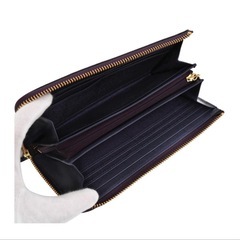 marie claire マリクレール　ダークパープル　長財布　美品の画像