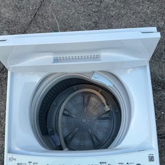 高年式✨ 4.5kg洗濯機 Haier 2023年製の画像