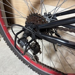 26インチ 折りたたみ自転車 マウンテンバイクの画像