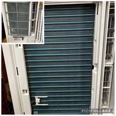 【中古】大阪引取歓迎　KOIZUMI 窓用エアコン KAW-1617【KSL1F018】の画像
