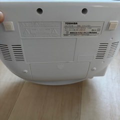 CDラジオ TOSHIBA 東芝 ホワイト TY-C150の画像