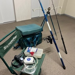 🎣【追加写真用】釣竿や釣具一式　ヘッドライト等…　🎣　の画像