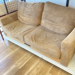 【トレファク高槻店】取りに来られる方限定！市場株式会社の2人掛けソファーのご紹介です！の画像