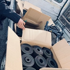 ビニールカーテン！差し上げます！の画像