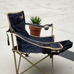 North Eagle ノースイーグル コンパクトチェア ネイビー アウトドアチェア 折りたたみ 中古品販売 12Aの画像