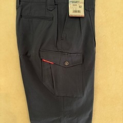 ネイビー ワークパンツ 82サイズの画像