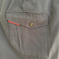 ネイビー ワークパンツ 82サイズの画像