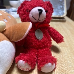 動物のぬいぐるみの画像