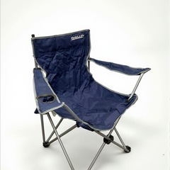 FIELD LIFE 折りたたみチェア STテンションアームチェア ネイビー OF0114NV カバー袋付 中古品販売 12Aの画像