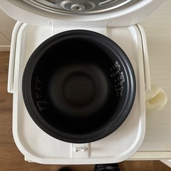 【美品】小型炊飯器／除菌・清掃済み／玄米・五穀米対応／一人暮らしにオススメサイズ♪の画像