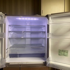 【動作良好】三菱 700L 大容量 冷蔵庫の画像