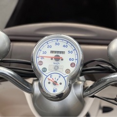 【便利なカゴ付き•セル１発始動🔥】YAMAHA ビーノモルフェ ブルー FI車【配送•当日納車可能】の画像