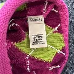 アーガイル スコッティドッグハット スコッティッシュテリア　キャップの画像