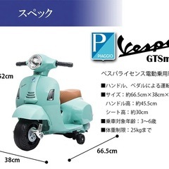 AIJU TOYS 電動乗用バイク　ピンク　グリーンの画像