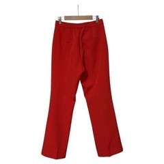 【美品】INGNI センタープレスフレアパンツ ウエストゴム レッド フリーの画像