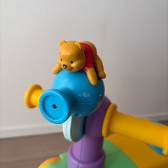 くまのプーさん　三輪車　室内の画像