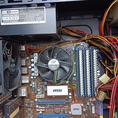 [無料] BTO パソコンATXミドルタワーPC本体（ジャンク品）の画像