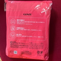 【未開封品】男性　LサイズGUNZE ２枚組　アンダーウェア　肌着　白　の画像