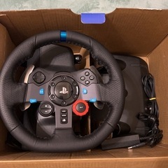 Logicool ハンコンG29 2台 とLogicoolシフター 1台のセットの画像