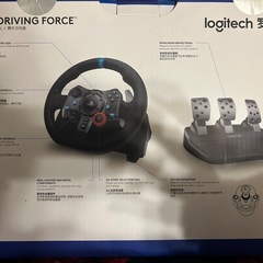 Logicool ハンコンG29 2台 とLogicoolシフター 1台のセットの画像