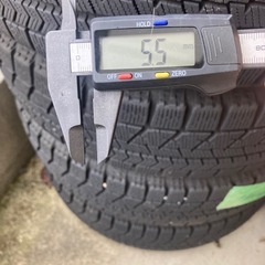 軽自動車 スタッドレス 155/65R14 BRIDGESTONE 2019年製造の画像