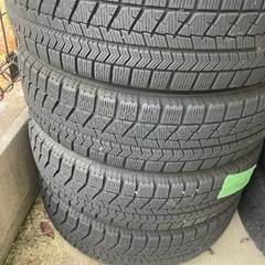 軽自動車 スタッドレス 155/65R14 BRIDGESTONE 2019年製造の画像