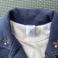 GAP ジャケット ネイビー 80の画像