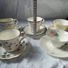 ノリタケ カップ＆ソーサー 10客まとめ売りの画像