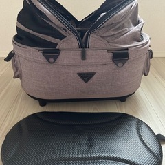 【美品】AirBuggy コット（レギュラー）アースブラウンの画像