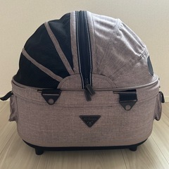 【美品】AirBuggy コット（レギュラー）アースブラウンの画像