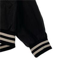 CUBE SUGAR キューブシュガー バックプリント 秋冬 AW ナイロンジャケット コットン/ナイロン ブラック メンズ M【古着】【中古】の画像