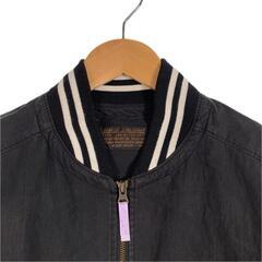 CUBE SUGAR キューブシュガー バックプリント 秋冬 AW ナイロンジャケット コットン/ナイロン ブラック メンズ M【古着】【中古】の画像