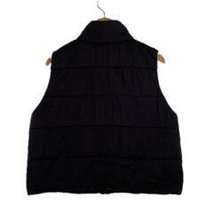 UNIQLO ユニクロ 無地 秋冬 AW ダウンベスト ナイロン/ポリエステル ブラック レディース L【古着】【中古】の画像