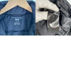UNIQLO ユニクロ 無地 秋冬 AW ダウンベスト ナイロン/ポリエステル ブラック レディース L【古着】【中古】の画像
