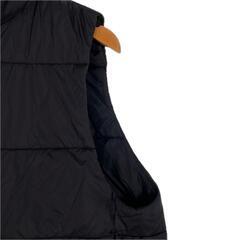UNIQLO ユニクロ 無地 秋冬 AW ダウンベスト ナイロン/ポリエステル ブラック レディース L【古着】【中古】の画像