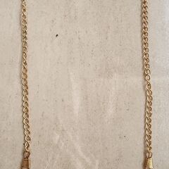 新品　スマホチェーン　ゴールドの画像